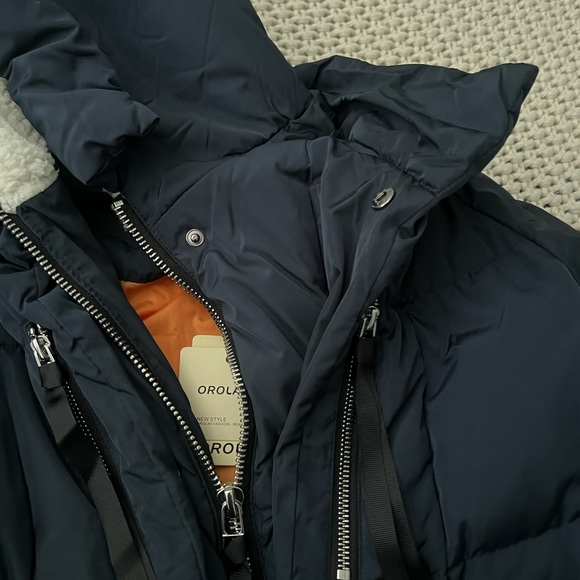 Orolay navy jacket size small Euc - Picture 11 of 15